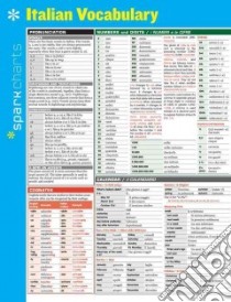 Sparkcharts Italian Vocabulary libro in lingua di SparkNotes (COR)