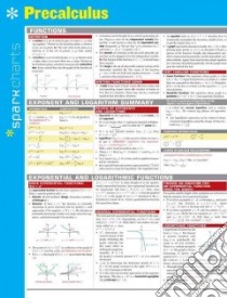Sparkcharts Precalculus libro in lingua di SparkNotes (COR)