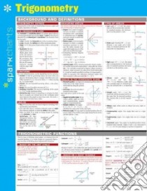 Sparkcharts Trigonometry libro in lingua di SparkNotes (COR)