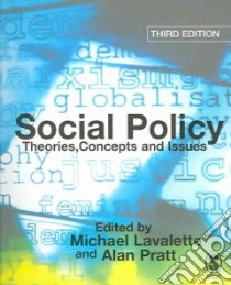 Social Policy libro in lingua di Lavalette Michael (EDT), Pratt Alan (EDT)