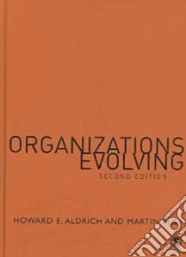 Organizations Evolving libro in lingua di Aldrich Howard, Ruef Martin