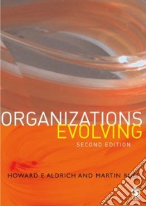 Organizations Evolving libro in lingua di Aldrich Howard, Ruef Martin