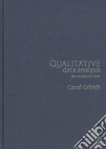 Qualitative Data Analysis libro in lingua di Grbich Carol