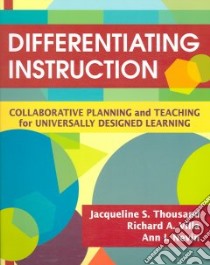 Differentiating Instruction libro in lingua di Thousand Jacqueline S., Villa Richard A., Nevin Ann I.