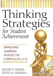 Thinking Strategies for Student Achievement libro in lingua di Baltas Joyce Graham, Graham Joyce M.