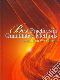 Best Practices in Quantitative Methods libro in lingua di Osborne Jason (EDT)