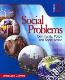 Social Problems libro in lingua di Leon-Guerrero Anna