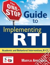 The One-Stop Guide to Implementing RTI libro in lingua di Appelbaum Maryln