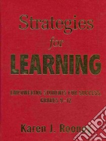 Strategies for Learning libro in lingua di Rooney Karen J.