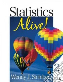 Statistics Alive! libro in lingua di Steinberg Wendy J.