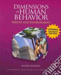 Dimensions of Human Behavior libro in lingua di Hutchison Elizabeth D.