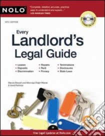 Every Landlord's Legal Guide libro in lingua di Stewart Marcia, Warner Ralph E., Portman Janet