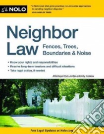 Neighbor Law libro in lingua di Doskow Emily, Guillen Lina