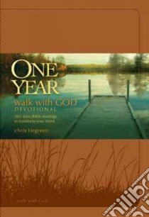 The One Year Walk With God Devotional libro in lingua di Tiegreen Chris