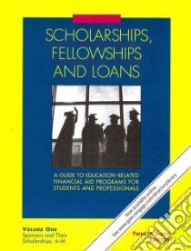 Scholarships, Fellowships and Loans libro in lingua di Gale Cengage Learning (COR)