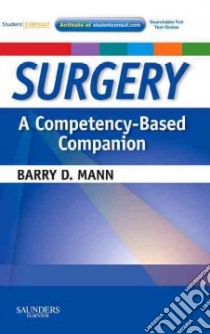 Surgery libro in lingua di Mann Barry D. M.D.