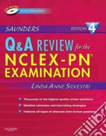 Saunders Q & A Review for the NCLEX-PN Examination libro in lingua di Silvestri Linda Anne