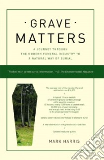 Grave Matters libro in lingua di Harris Mark
