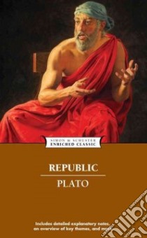 Republic libro in lingua di Plato, Jowett Benjamin (TRN), Lewis Holly Davidson (CON)