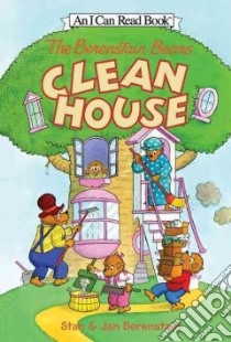 The Berenstain Bears Clean House libro in lingua di Berenstain Stan, Berenstain Jan