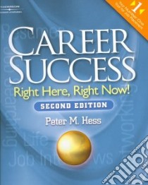 Career Success libro in lingua di Hess Peter M.