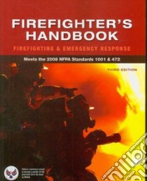 Firefighter's Handbook libro in lingua di Delmar (COR)
