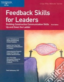 Feedback Skills for Leaders libro in lingua di Hathaway Patti