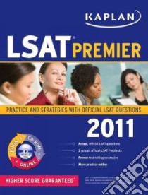 LSAT Premier 2011 libro in lingua di Kaplan Publishing (COR)