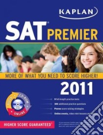 SAT Premier 2011 libro in lingua di Kaplan Publishing (COR)