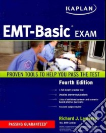 Kaplan EMT-Basic Exam libro in lingua di Lapierre Richard J.
