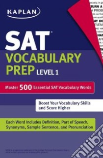 SAT Vocabulary Prep libro in lingua di Not Available (NA)