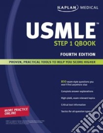 Kaplan USMLE Step 1 Qbook libro in lingua di Kaplan (COR)