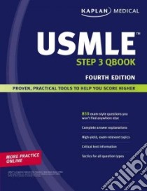 Kaplan USMLE Step 3 Qbook libro in lingua di Kaplan Publishing (COR)
