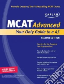 Kaplan MCAT Advanced libro in lingua di Kaplan (COR)