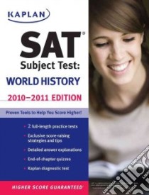 Kaplan SAT Subject Test World History, libro in lingua di Martin Peggy J.