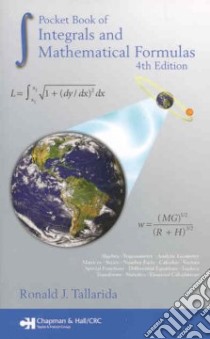 Pocket Book of Integrals and Mathematical Formulas libro in lingua di Tallarida Ronald J.