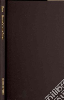 Milton's Latin Poems libro in lingua di Slavitt David R. (TRN), Teskey Gordon (INT)