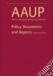 Policy Documents and Reports libro in lingua di Aaup (COR)