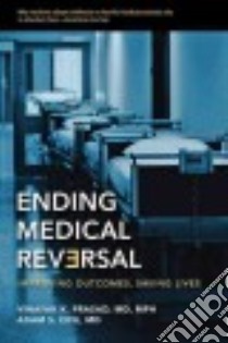 Ending Medical Reversal libro in lingua di Prasad Vinayak K. M.D., Cifu Adam S. M.D.