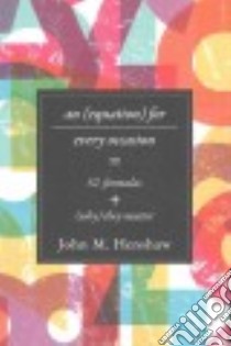 An Equation for Every Occasion libro in lingua di Henshaw John M., Lewis Steven (CON)