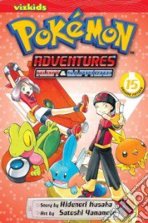 Pokemon Adventures 15 libro in lingua di Kusaka Hidenori, Yamamoto Satoshi (ILT)
