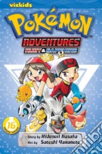 Pokemon Adventures 16 libro in lingua di Kusaka Hidenori, Yamamoto Satoshi (ILT)