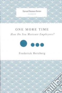 One More Time libro in lingua di Herzberg Frederick