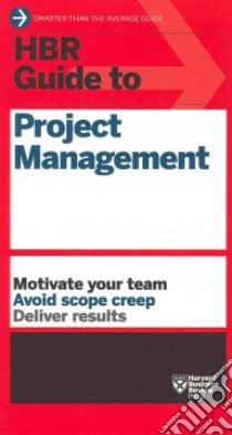 HBR Guide to Project Management libro in lingua di Harvard Business Review (COR)