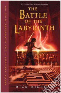 The Battle of the Labyrinth libro in lingua di Riordan Rick