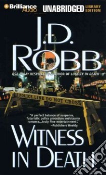 Witness in Death (CD Audiobook) libro in lingua di Robb J. D., Ericksen Susan (NRT)