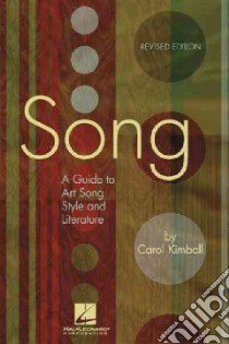 Song libro in lingua di Kimball Carol