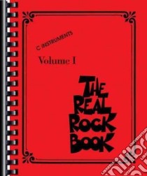 The Real Rock Book libro in lingua di Hal Leonard Publishing Corporation (COR)