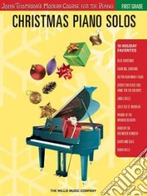 Christmas Piano Solos - First Grade libro in lingua di Hal Leonard Publishing Corporation (COR)