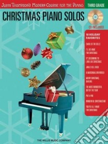 Christmas Piano Solos - Third Grade libro in lingua di Not Available (NA)